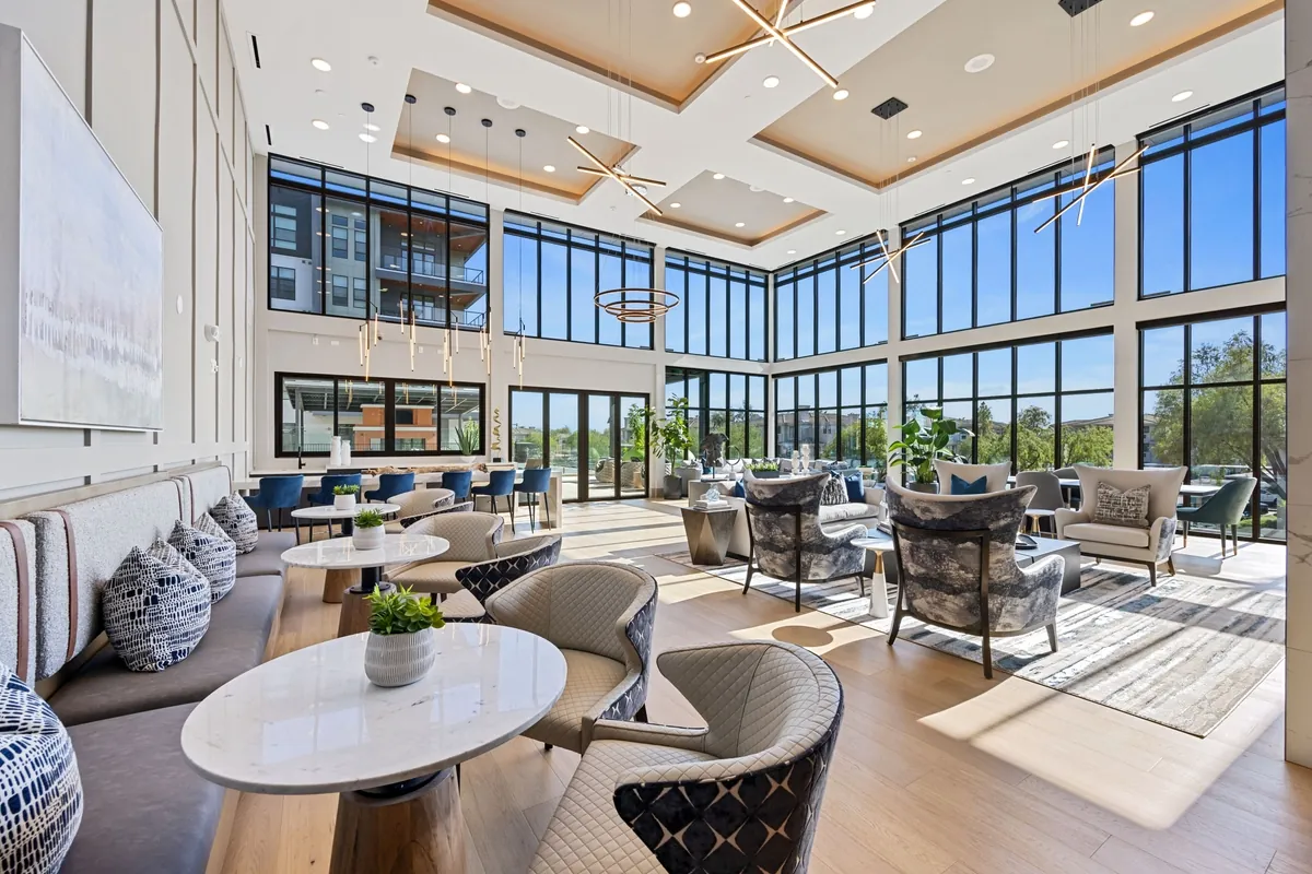 Catalyst Interiors amenity lounge interior